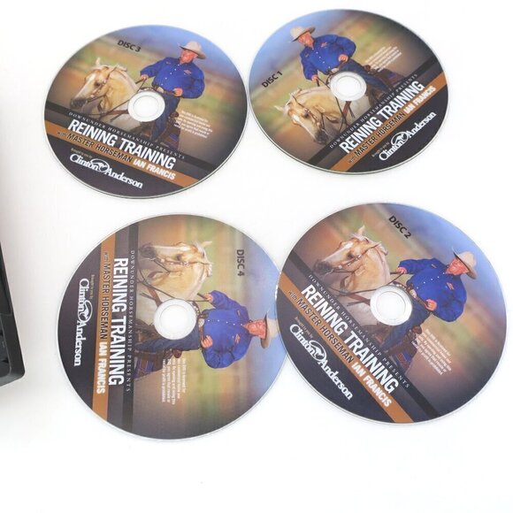 Downunder Horsemanship 4 DVD Set Clinton Anderson Ian Francis Reining Training - Picture 5 of 5